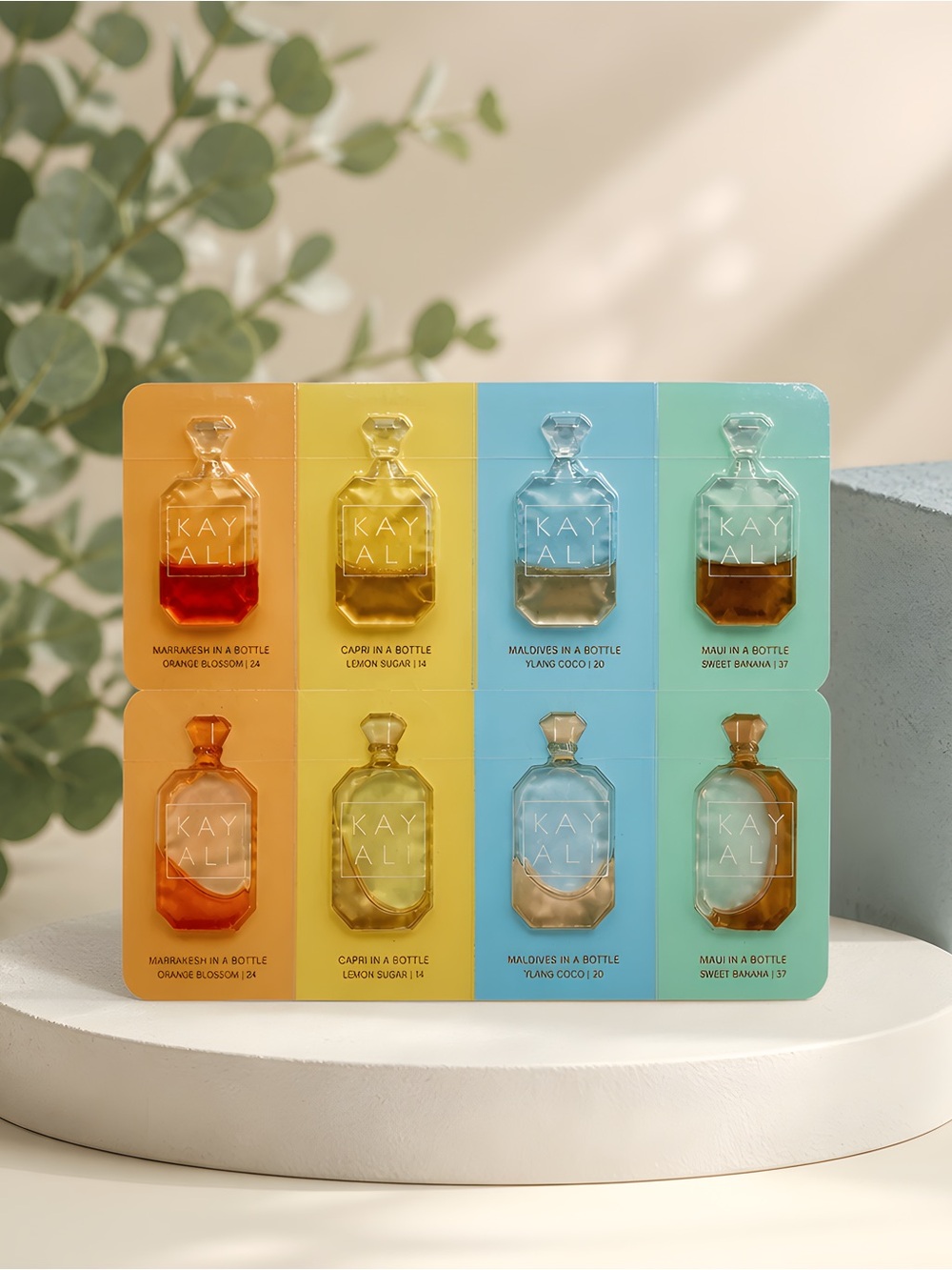 8 pcs Kayali Eau De Parfum Sample collection .6ml each sample size